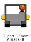 Orange Design Mascot Clipart #1586846 by Leo Blanchette