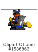 Orange Design Mascot Clipart #1586863 by Leo Blanchette