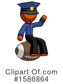 Orange Design Mascot Clipart #1586864 by Leo Blanchette