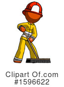 Orange Design Mascot Clipart #1596622 by Leo Blanchette