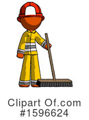 Orange Design Mascot Clipart #1596624 by Leo Blanchette