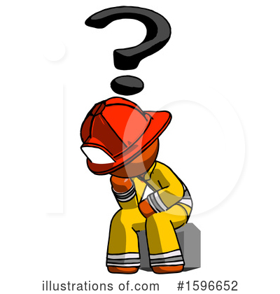 Royalty-Free (RF) Orange Design Mascot Clipart Illustration by Leo Blanchette - Stock Sample #1596652