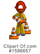 Orange Design Mascot Clipart #1596657 by Leo Blanchette