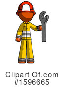 Orange Design Mascot Clipart #1596665 by Leo Blanchette