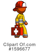 Orange Design Mascot Clipart #1596677 by Leo Blanchette
