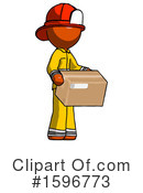 Orange Design Mascot Clipart #1596773 by Leo Blanchette