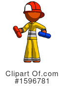 Orange Design Mascot Clipart #1596781 by Leo Blanchette