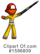 Orange Design Mascot Clipart #1596809 by Leo Blanchette