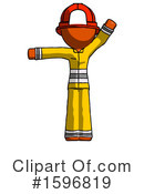 Orange Design Mascot Clipart #1596819 by Leo Blanchette