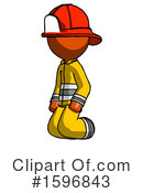 Orange Design Mascot Clipart #1596843 by Leo Blanchette