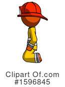 Orange Design Mascot Clipart #1596845 by Leo Blanchette