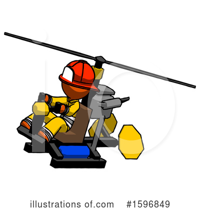 Royalty-Free (RF) Orange Design Mascot Clipart Illustration by Leo Blanchette - Stock Sample #1596849