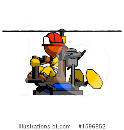 Royalty-Free (RF) Orange Design Mascot Clipart Illustration by Leo Blanchette - Stock Sample #1596852