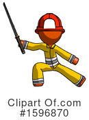 Orange Design Mascot Clipart #1596870 by Leo Blanchette