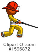 Orange Design Mascot Clipart #1596872 by Leo Blanchette