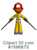 Orange Design Mascot Clipart #1596873 by Leo Blanchette