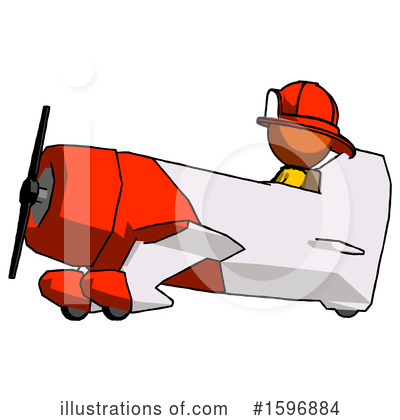 Royalty-Free (RF) Orange Design Mascot Clipart Illustration by Leo Blanchette - Stock Sample #1596884