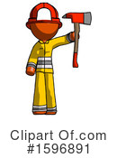 Orange Design Mascot Clipart #1596891 by Leo Blanchette