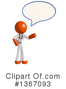 Orange Doctor Clipart #1367093 by Leo Blanchette