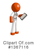 Orange Doctor Clipart #1367116 by Leo Blanchette