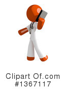 Orange Doctor Clipart #1367117 by Leo Blanchette