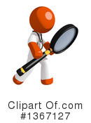 Orange Doctor Clipart #1367127 by Leo Blanchette