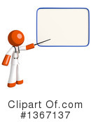 Orange Doctor Clipart #1367137 by Leo Blanchette