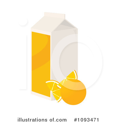 Royalty-Free (RF) Orange Juice Clipart Illustration by Randomway - Stock Sample #1093471