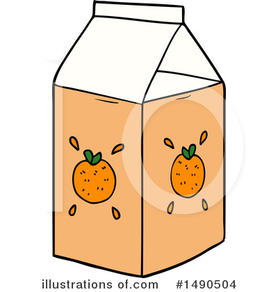 Royalty-Free (RF) Orange Juice Clipart Illustration by lineartestpilot - Stock Sample #1490504