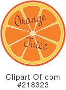 Orange Juice Clipart #218323 by Pams Clipart