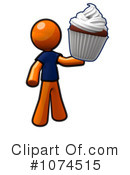 Orange Man Clipart #1074515 by Leo Blanchette