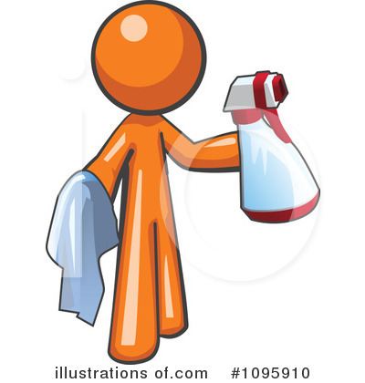 Cleaning Clipart #1095910 by Leo Blanchette