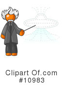 Orange Man Clipart #10983 by Leo Blanchette
