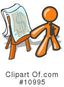 Orange Man Clipart #10995 by Leo Blanchette
