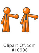 Orange Man Clipart #10998 by Leo Blanchette