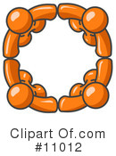 Orange Man Clipart #11012 by Leo Blanchette