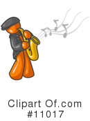 Orange Man Clipart #11017 by Leo Blanchette