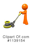 Orange Man Clipart #1139154 by Leo Blanchette
