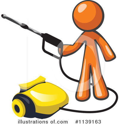 Power Washer Clipart #1139163 by Leo Blanchette