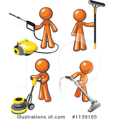 Window Cleaner Clipart #1139165 by Leo Blanchette