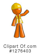 Orange Man Clipart #1276403 by Leo Blanchette