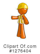 Orange Man Clipart #1276404 by Leo Blanchette
