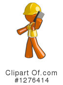 Orange Man Clipart #1276414 by Leo Blanchette