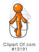 Orange Man Clipart #13191 by Leo Blanchette