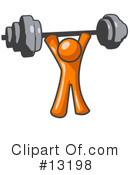 Orange Man Clipart #13198 by Leo Blanchette