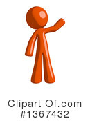 Orange Man Clipart #1367432 by Leo Blanchette