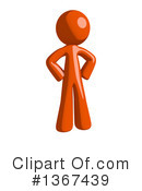 Orange Man Clipart #1367439 by Leo Blanchette