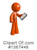 Orange Man Clipart #1367446 by Leo Blanchette