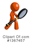Orange Man Clipart #1367457 by Leo Blanchette