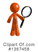 Orange Man Clipart #1367458 by Leo Blanchette